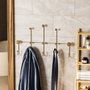 Wallity Iyon-A Gancho de pared metálico Dorado